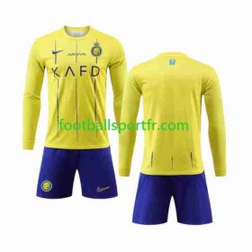 Tenue Al-Nassr Enfant Domicile 2023-2024 Maillot de Foot ML
